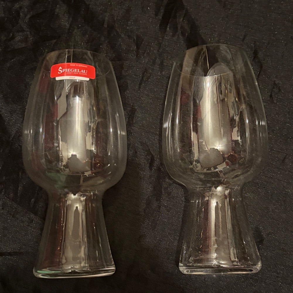 Spiegelau Craft Beer Tasting Kit - Red and Clear Glasses